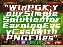 "WinPGK: Your Simple Solution for Earning Easy Cash with PNG Files"